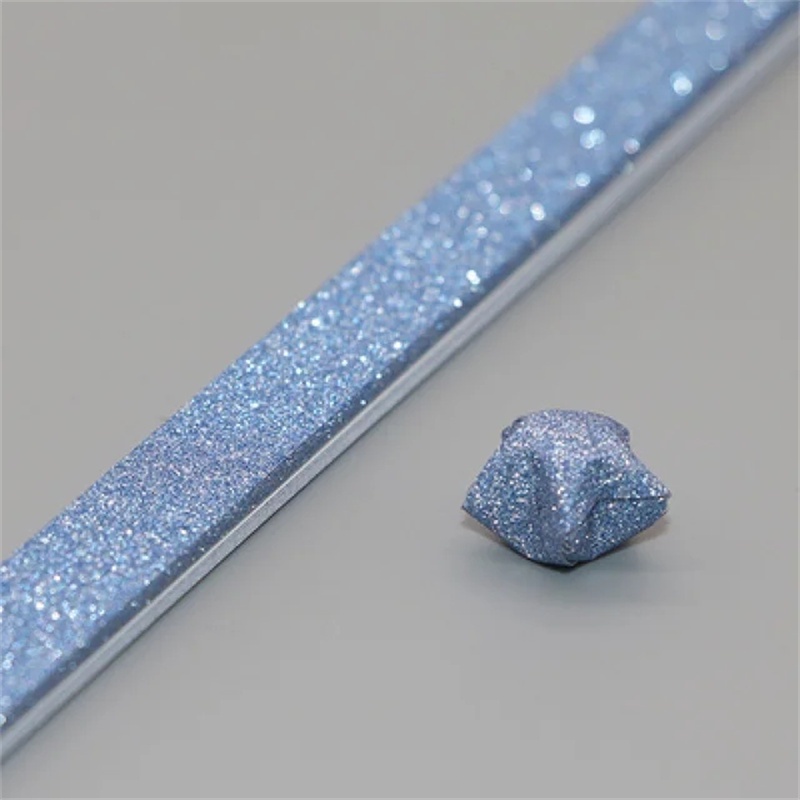 Bộ 20 Tờ Giấy Xếp oragami Họa Tiết Ngôi Sao Lấp Lánh Phát Sáng diy