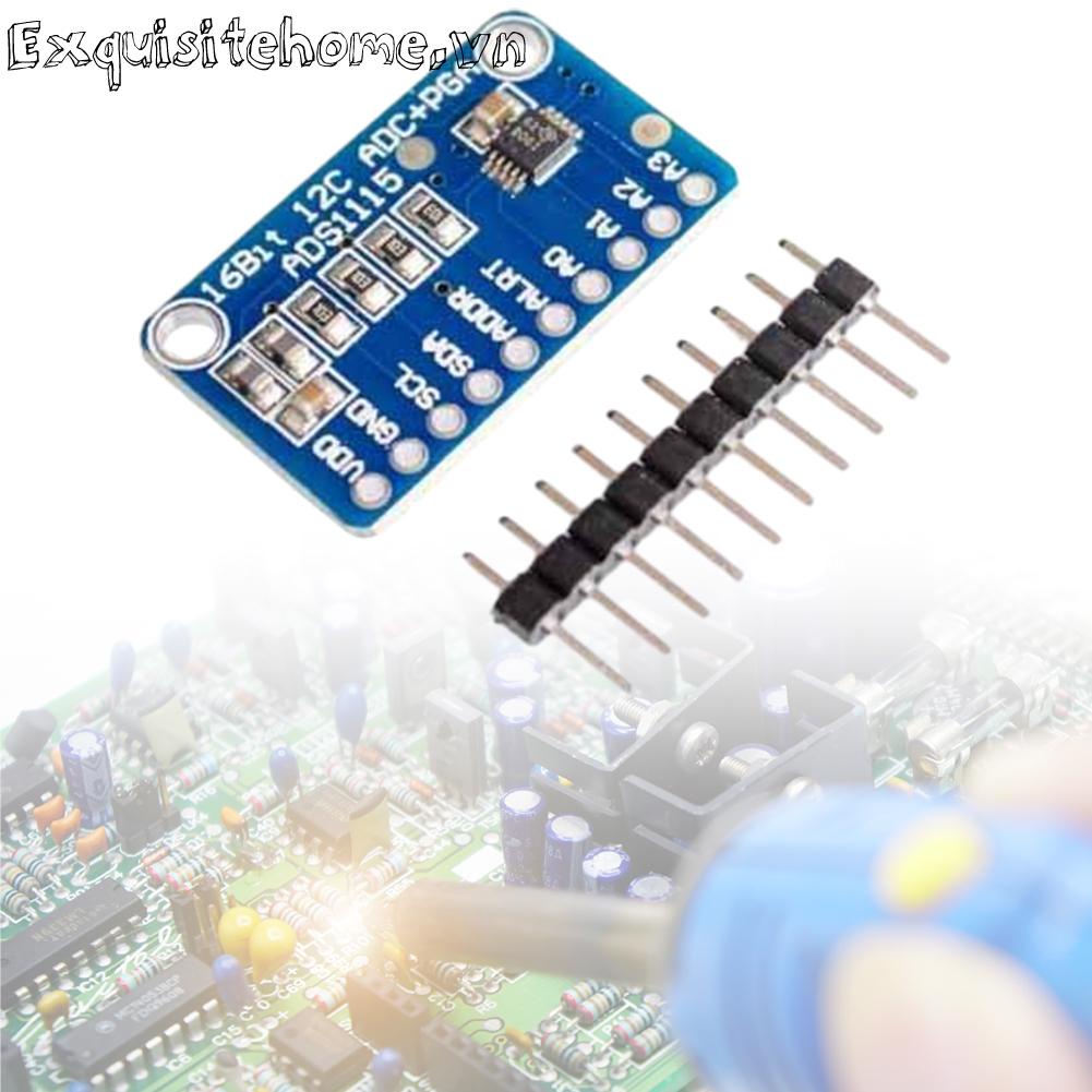 Bảng Mạch Phát Triển ads1115 16 bit adc 4 Kênh Kèm Bộ Khuếch Đại Lập Trình