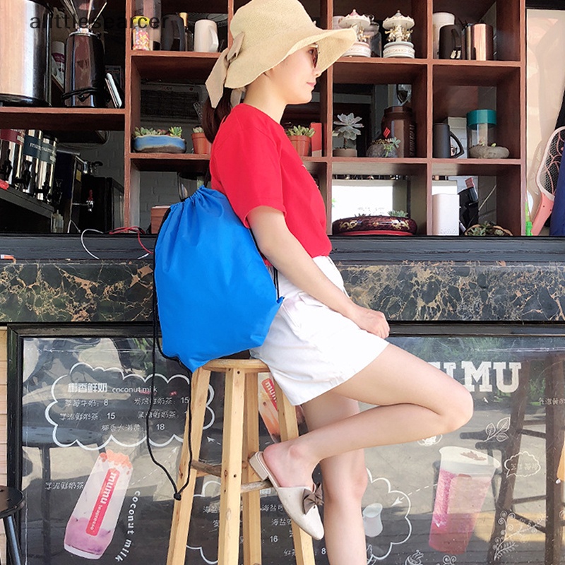 Er Ba Lô Dây Rút Thể Thao Chống Thấm Nước Có Thể Gấp Gọn Cho Nam Nữ