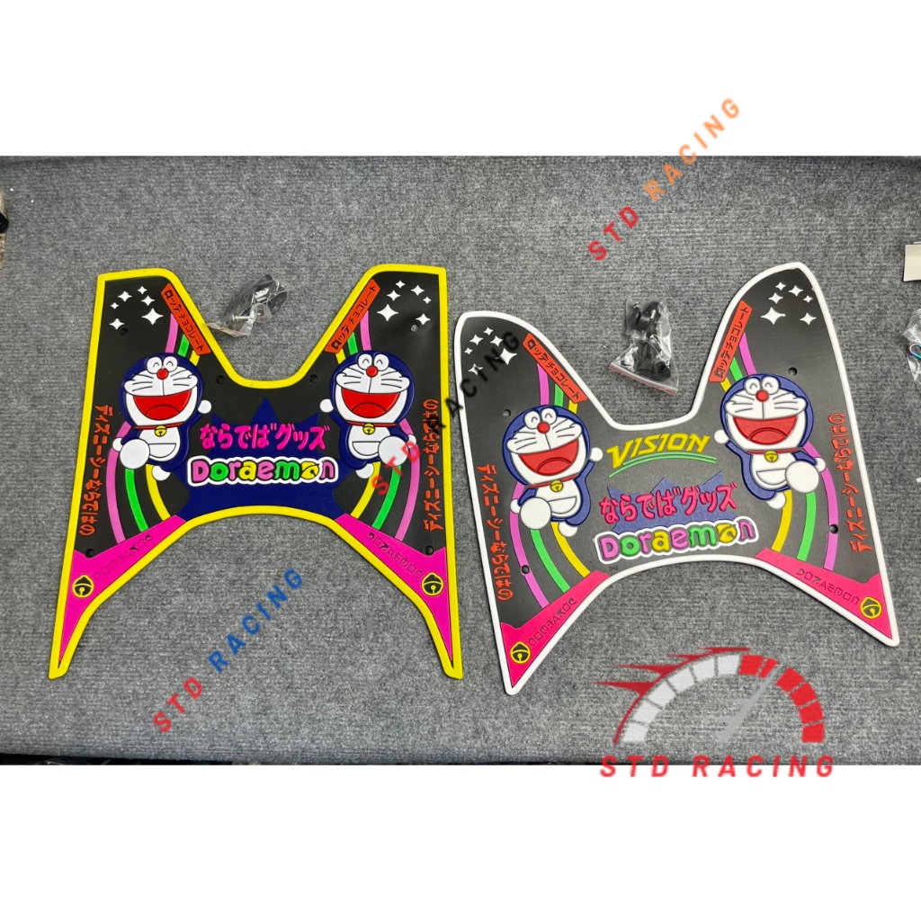 Thảm Lót Chân DOREMON xe tay ga VARIO 2018 VISION 2018 VISION 2022 (MÀU NGẪU NHIÊN)
