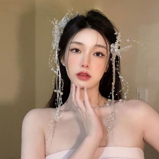 Set 2 Kẹp Tóc Đính Đá Thời Trang Cho Nữ CHLINS