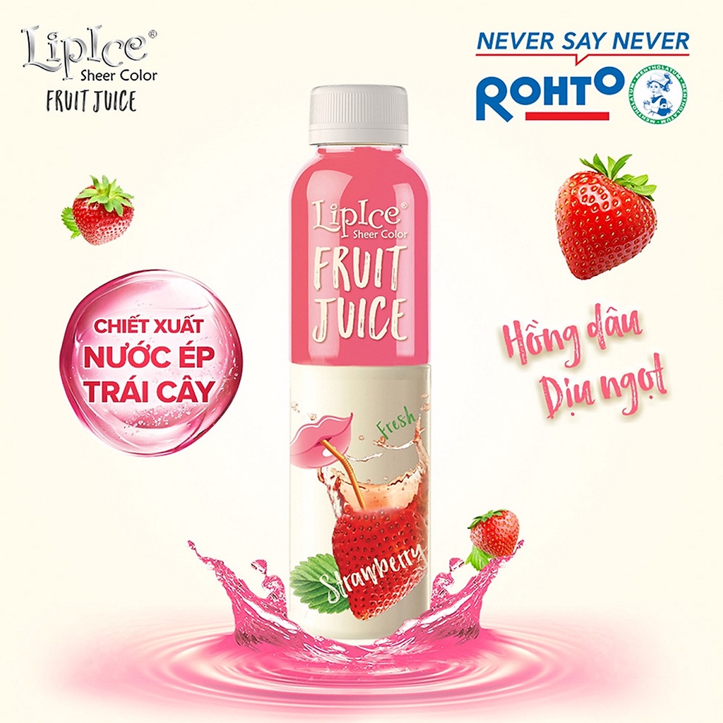 Son dưỡng chiết xuất trái cây Lipice Sheer Color Fruit Juice 4g