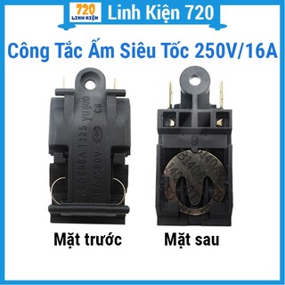 Công tắc đa năng lắp cho ấm siêu tốc,được làm từ nhựa cứng và kim loại chịu nhệt tốt