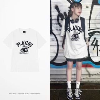 Áo thun nữ form rộng cotton chuẩn 100% hàng cao cấp cổ tròn Emilyshop