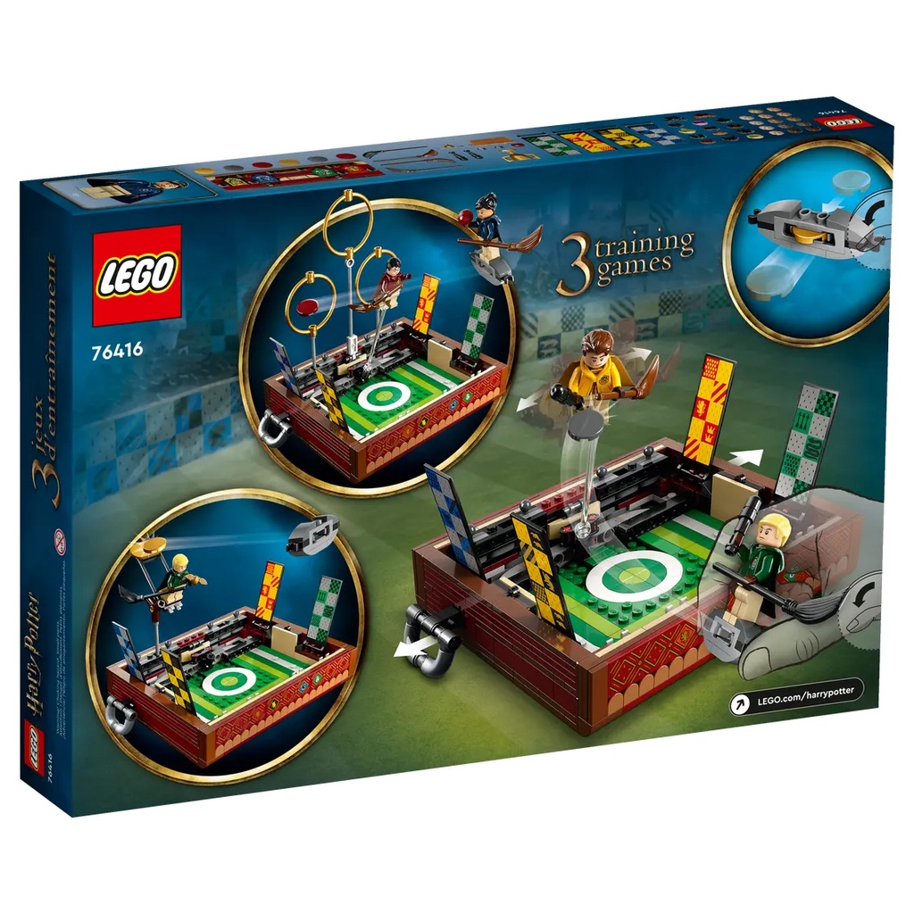 Đồ Chơi Lắp Ráp Lego Harry Potter 76416 - Trận Đấu Thể Thao Quidditch