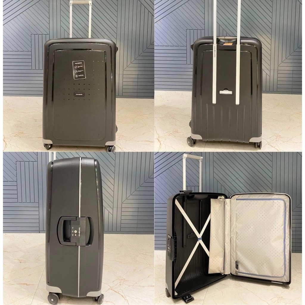 Set 2 Vali Samsonite S'CURE - Khoá ngoàm - Siêu nhẹ - Made in EU xịn sò - HANGDUC88
