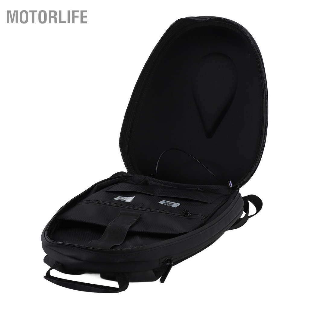 Motorlife Ba lô LED đi xe máy Bluetooth chống nước Điều khiển ứng dụng Túi hành lý để đạp ngoài trời