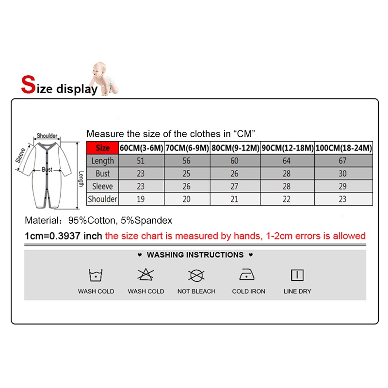 Bộ Áo Liền Quần Bằng cotton Dệt Kim 3 Mảnh Màu Trơn Tay Dài Dành Cho Bé Trai Gái Sơ Sinh