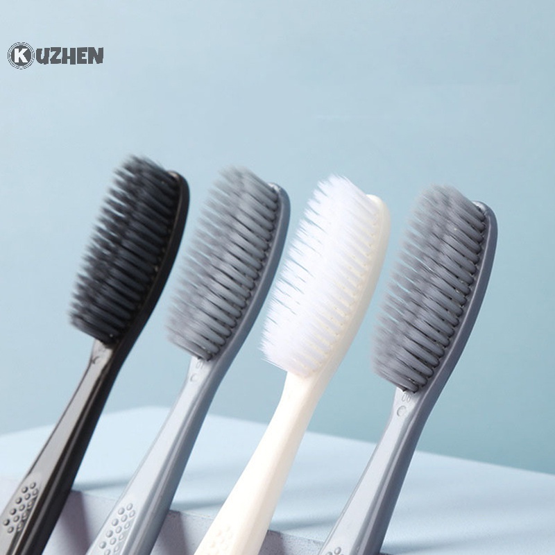 Kuzhen 1 Bàn Chải Đánh Răng Lông Siêu Mềm Chăm Sóc Răng Miệng Loại Bỏ Vết Bẩn Cà Phê Cho Nam Và Nữ Bán Chạy
