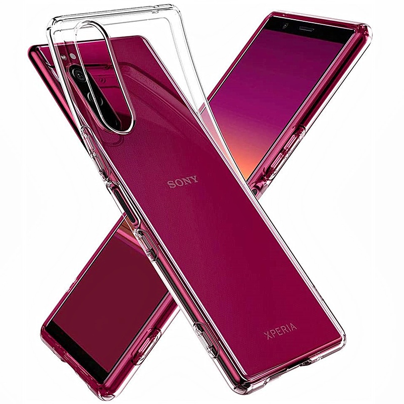 Dành Cho Sony Xperia 1 VI VII Slim Mềm Trong Suốt Cao Su Silicon Chống Trầy Xước CP Jelly Ốp điện th