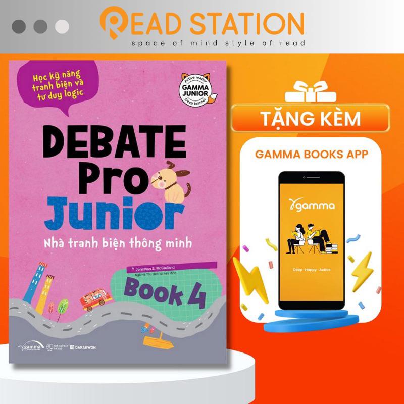 Sách > Debate Pro Junior: Nhà tranh biện thông minh book4 149k