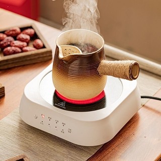 Ấm đất nung, ly cốc đất nung the garden dung tích 500ml 700ml làm trà sữa đất nung
