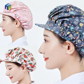 HEALMEYOU Mũ Làm Bếp Vải Che Phủ Toàn Diện Điều Chỉnh Được Chống Rụng Tóc Chống Bụi Bẩn Cho Nhà Hàng