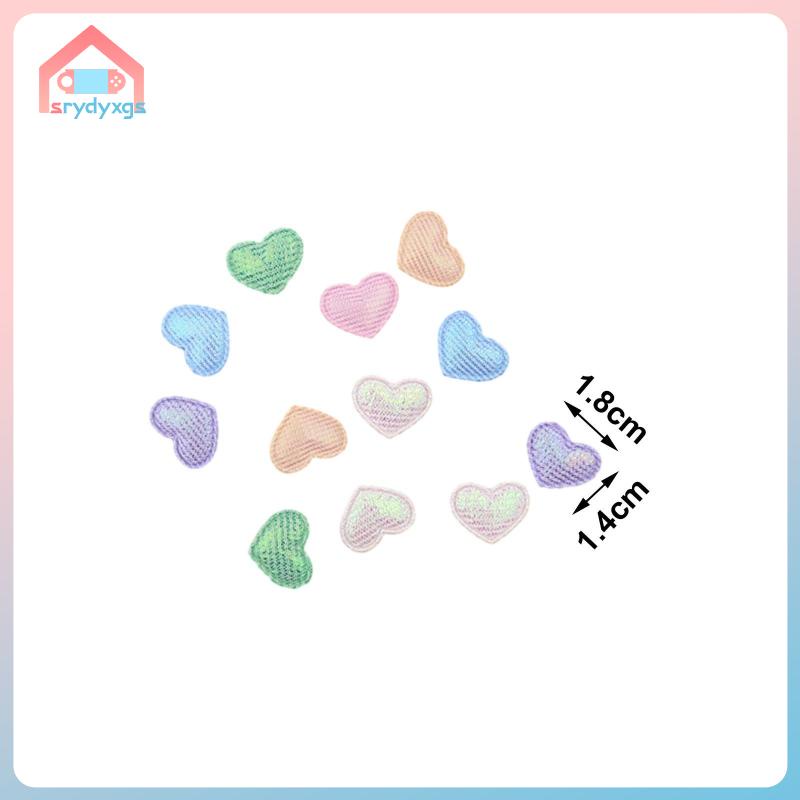 Bộ 50 Miếng Dán Trang Trí Mũ Hình Trái Tim Cho Ngày Valentine