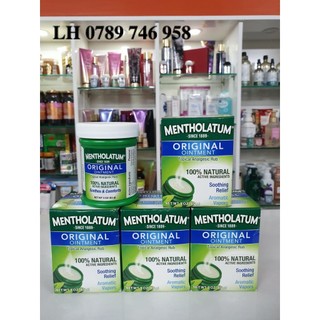 Dầu Cù Là Mỹ 85gram Mentholatum Original Ointment 85g