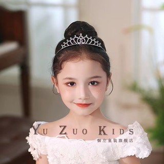 Cài Tóc Hình Vương Miện Đính Đá Lấp Lánh