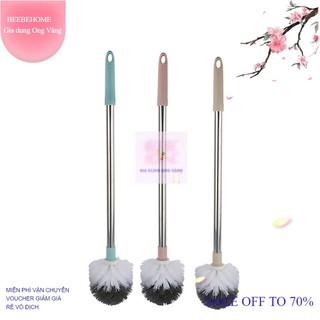 [FREE SHIP] Chổi Cọ Bồn Cầu, Toilet BEEBEHOME Chất Liệu Lông Cọ Cứng, Cán Dài Đầu Tròn Cọ Nhà Vệ Sinh Đa Năng Tiện Lợi