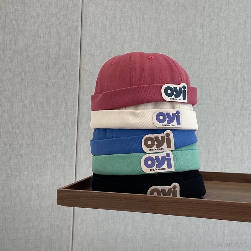 Mũ beanie cotton Nguyên Chất Chống Gió In Chữ baby Dành Cho Bé Trai Bé Gái