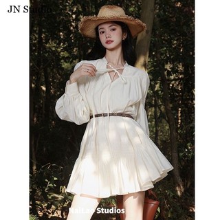 JN Studio Chic váy nữ Đầm Body Cho thời váy Cute Thể thao xu hướng Casual WLQ23C08RS 50Z231214