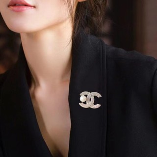 Trâm Cài Áo Đính Ngọc Trai Và Đá Cổ Điển Phong Cách Hàn Quốc Thời Trang Mới Cho Nữ