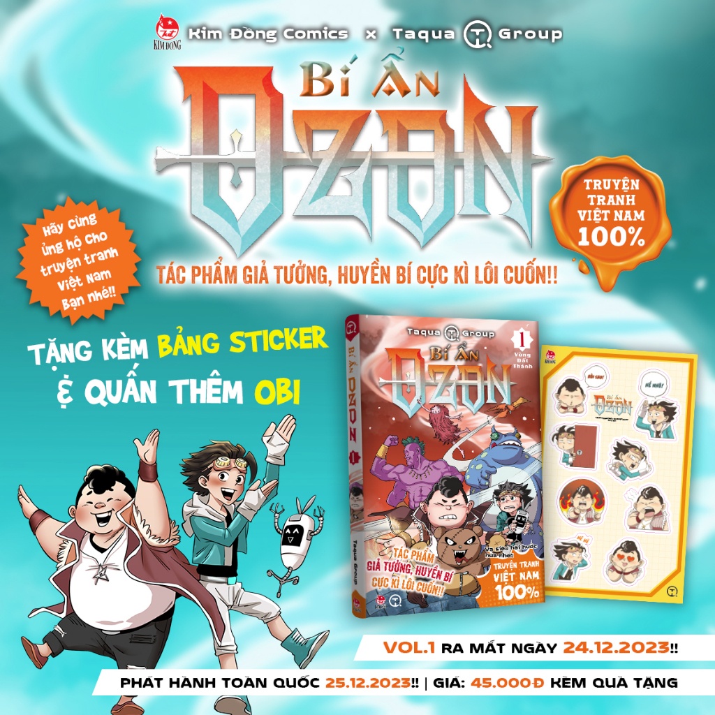 Truyện Bí ẩn Ozon Tập 1  - Bản Quyền