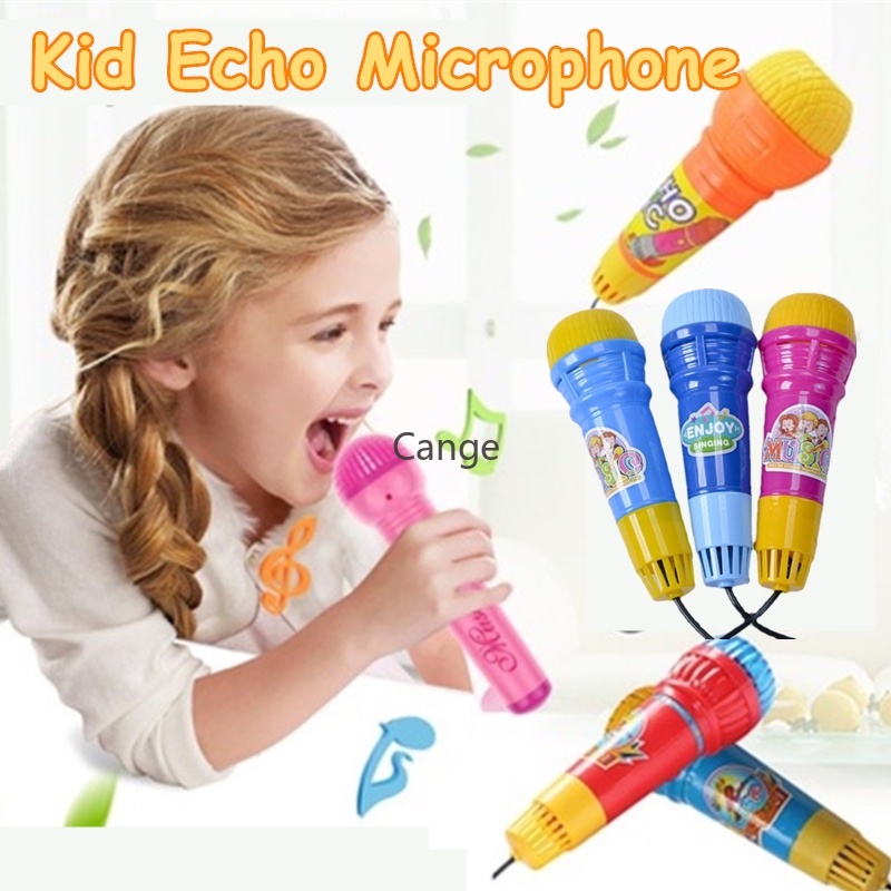 Trẻ em Echo Micro Vui nhộn Micro Đồ chơi hát Tiệc em bé Bài hát Khai sáng Đồ chơi giáo dục