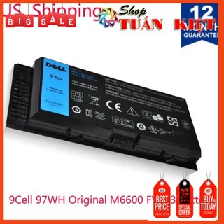 (Cam kết hàng zin xịn ) PIN LAPTOP DELL Precision M4600 ,M4700 ,M50 ,M4800, M6600, M6800, FV993