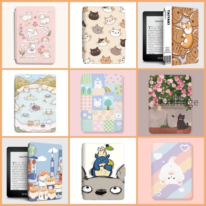 Ốp điện thoại Kindle hình mèo dễ thương 2021 Paperwhite 5 (thứ 11) / 4 (thứ 10) Vỏ bảo vệ mềm đọc sách điện tử thứ 10 2019