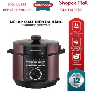 Nồi áp suất điện đa năng sunhouse shd1657
