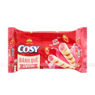 Bánh quế cosy vị dâu gói 117.6g