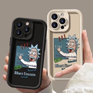 Ốp Điện Thoại Silicon Mềm Dày Chống Sốc In Hình Rick & Morty Cho IPhone 7 8 Plus X XR XS Max 11 12 13 14 15 Pro Max 14 15 Plus