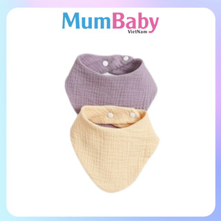 Áo yếm ăn dặm cho bé dễ dàng mang mặc và vệ sinh chống dính đồ ăn lên áo MumBaby