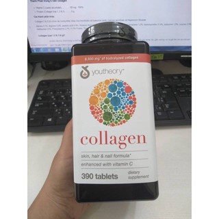 Viên uống Collagen Youtheory type 123 Mỹ 390 viên auth