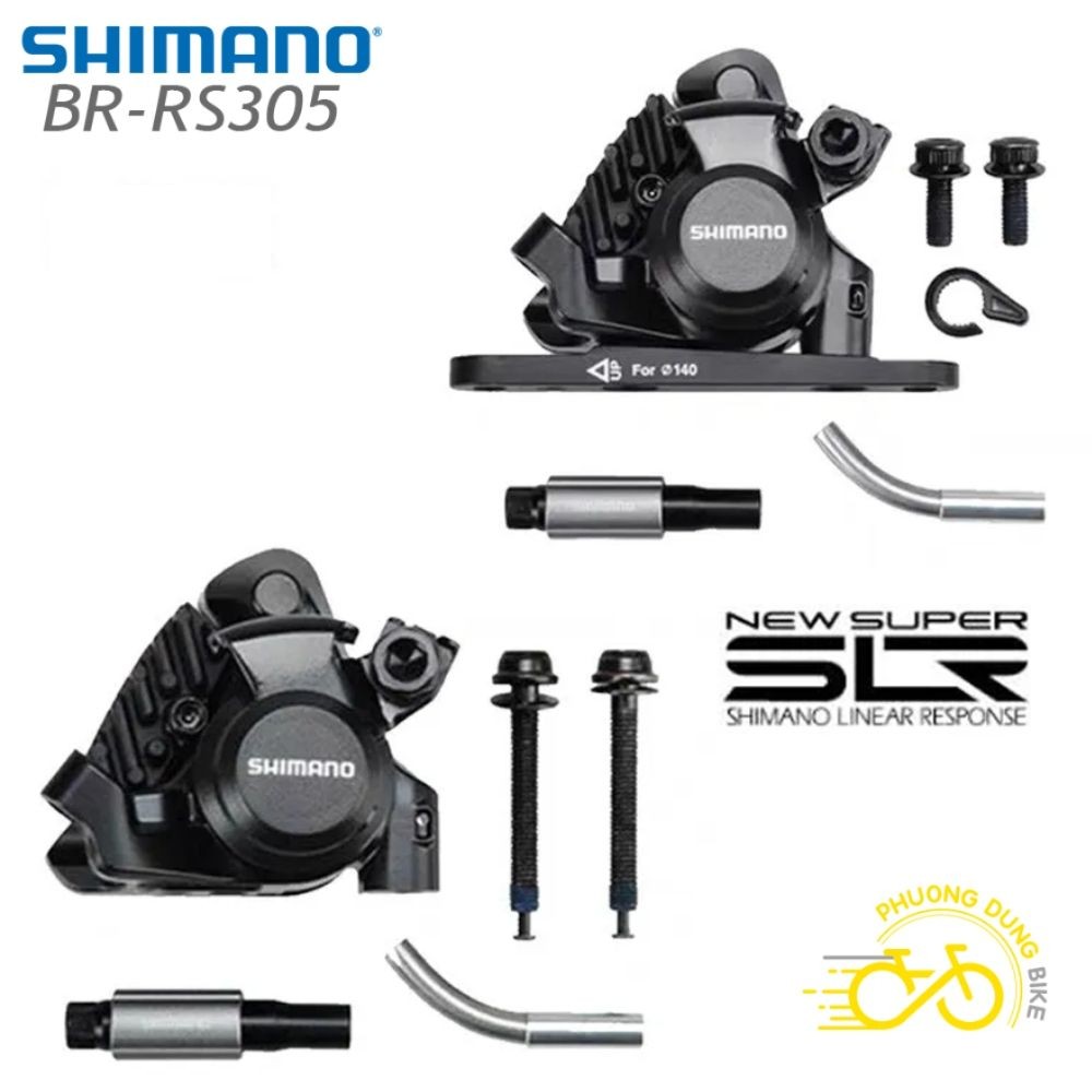 Bộ Cụm phanh thắng đĩa cho xe đạp Road SHIMANO BR RS305