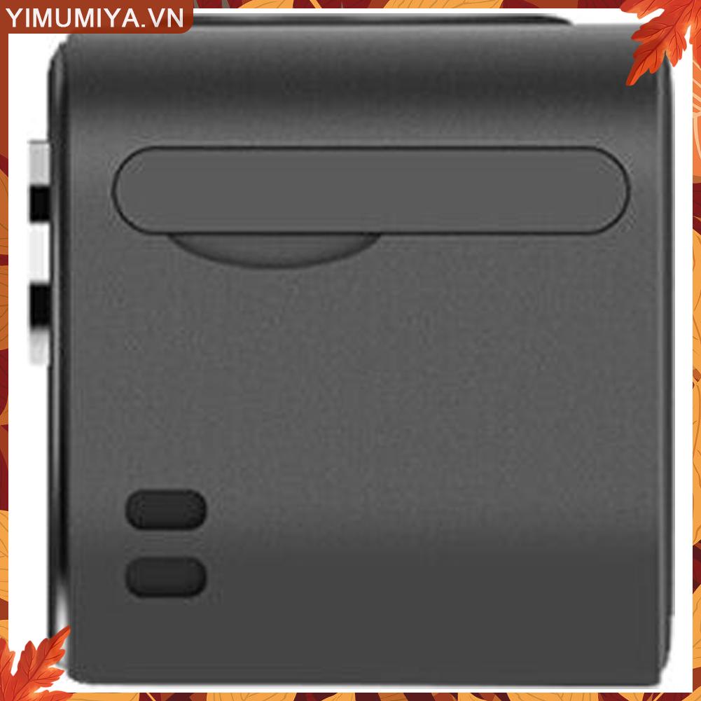 ☼Yimumiya ☼ Máy Quay Phim 4k hd Có Thể Sạc Lại Bằng Cổng usb Cho Nhà Ở / Văn Phòng