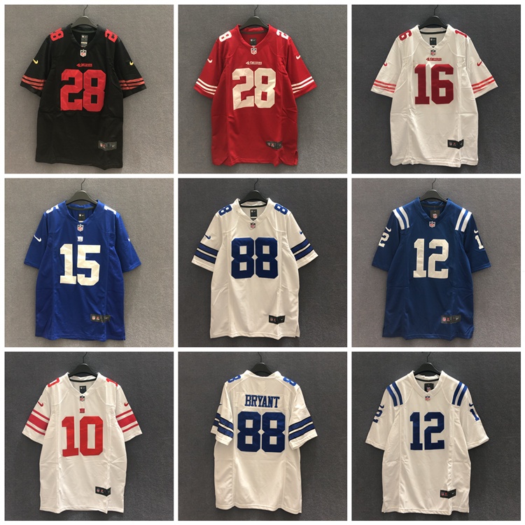 Mới Áo Thun Bóng Đá nfl hip hop s201