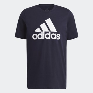 adidas Phong cách sống Áo Thun Big Logo Essentials Nam Màu xanh da trời GK9122