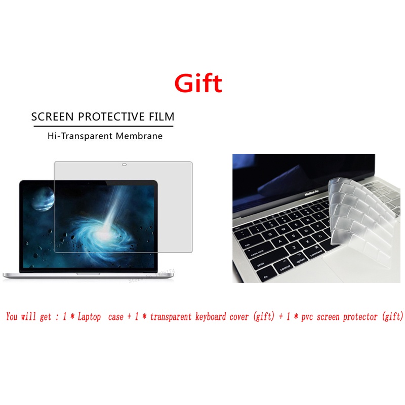 Aviation skin Laptop Case For Macbook M1 M2 Air 13 15 2023 Pro 14.2 16.2 inchA2681A2179A2337A2338A2442A2289 Touch bar/ID cover With Keyboard Cover Dust Plugs T0O9