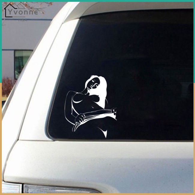 Yvone Hình Dán Trang Trí Xe Hơi Kiểu bikini Gợi Cảm Độc Đáo