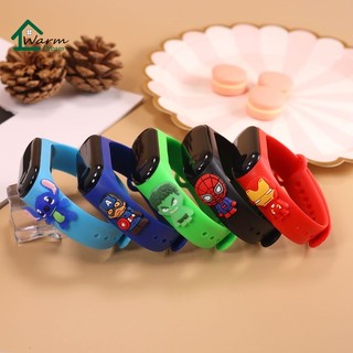 đồng hồ trẻ em Đồng Hồ Đeo Tay Điện Tử led 50 Kiểu Nhân Vật Hoạt Hình pikachu Thể Thao Chống Nước Cho Trẻ Em Trai Bé Gái Quà Tặng Trường Học