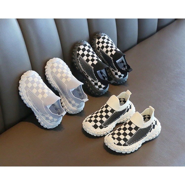 Giày Thể Thao Đế Mềm Phối Lưới Thoáng Khí Thời Trang Xuân Thu 2023 Cho Bé