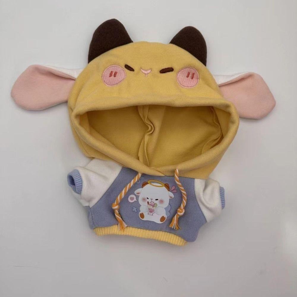 Mmluck Áo Hoodie Bằng Vải Bông cotton Hình Búp Bê Hoạt Hình Nhiều Màu Thủ Công Dễ Thương Làm Quà Tặng Cho Trẻ Em