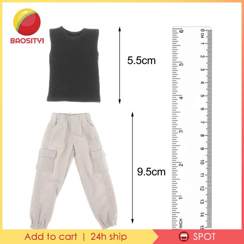 Bộ Quần Áo Tỷ Lệ 1 / 12 Thời Trang Dành Cho Mô Hình Nam 6 "