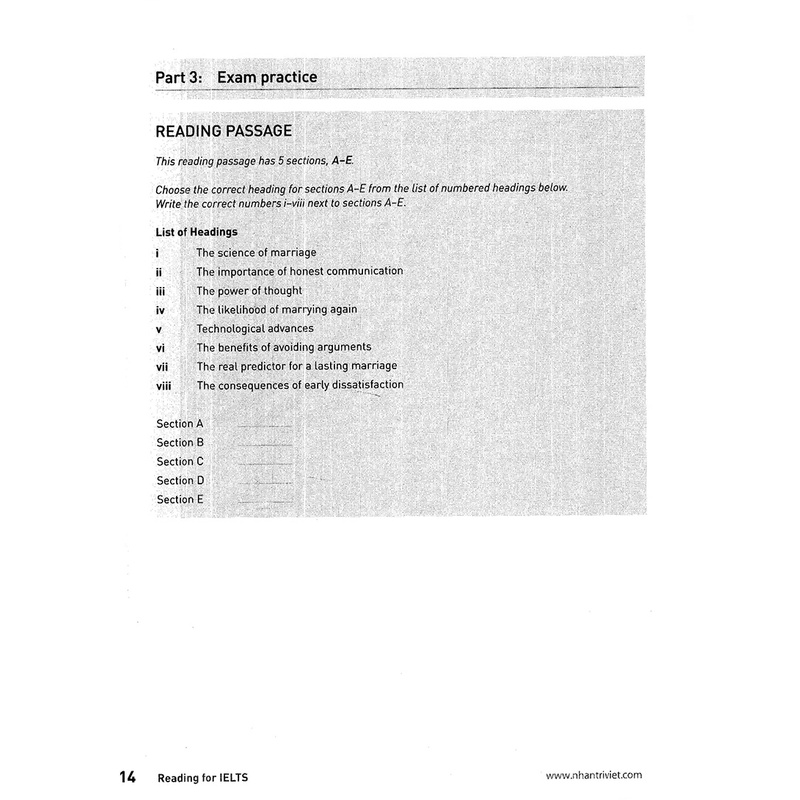 Sách Collin - Reading For IELTS