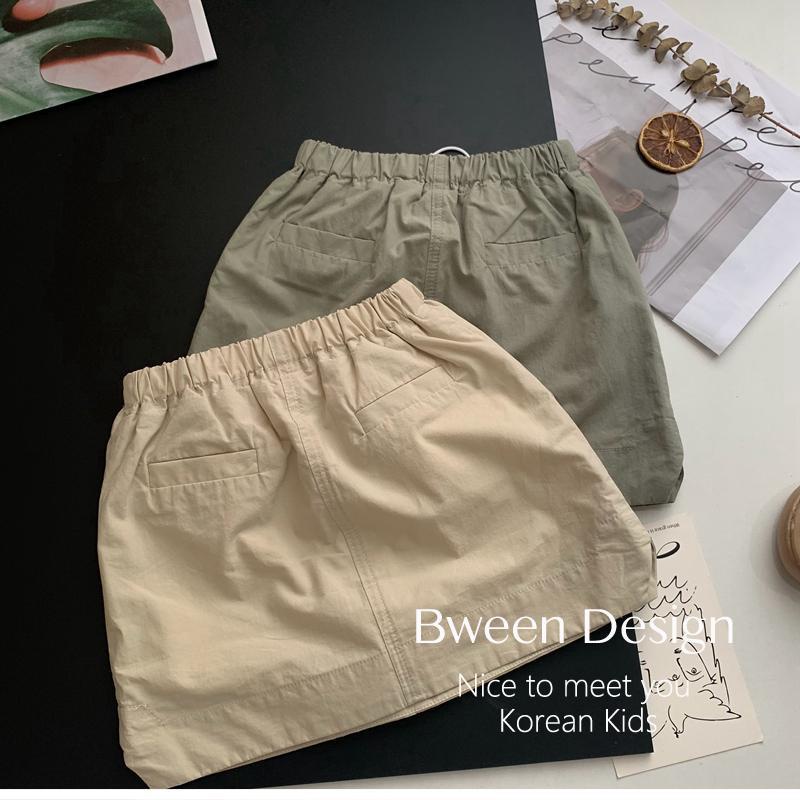 Chân Váy cotton Dáng Rộng Màu Sắc Xinh Xắn Phong Cách Hàn Quốc Cho Bé Gái