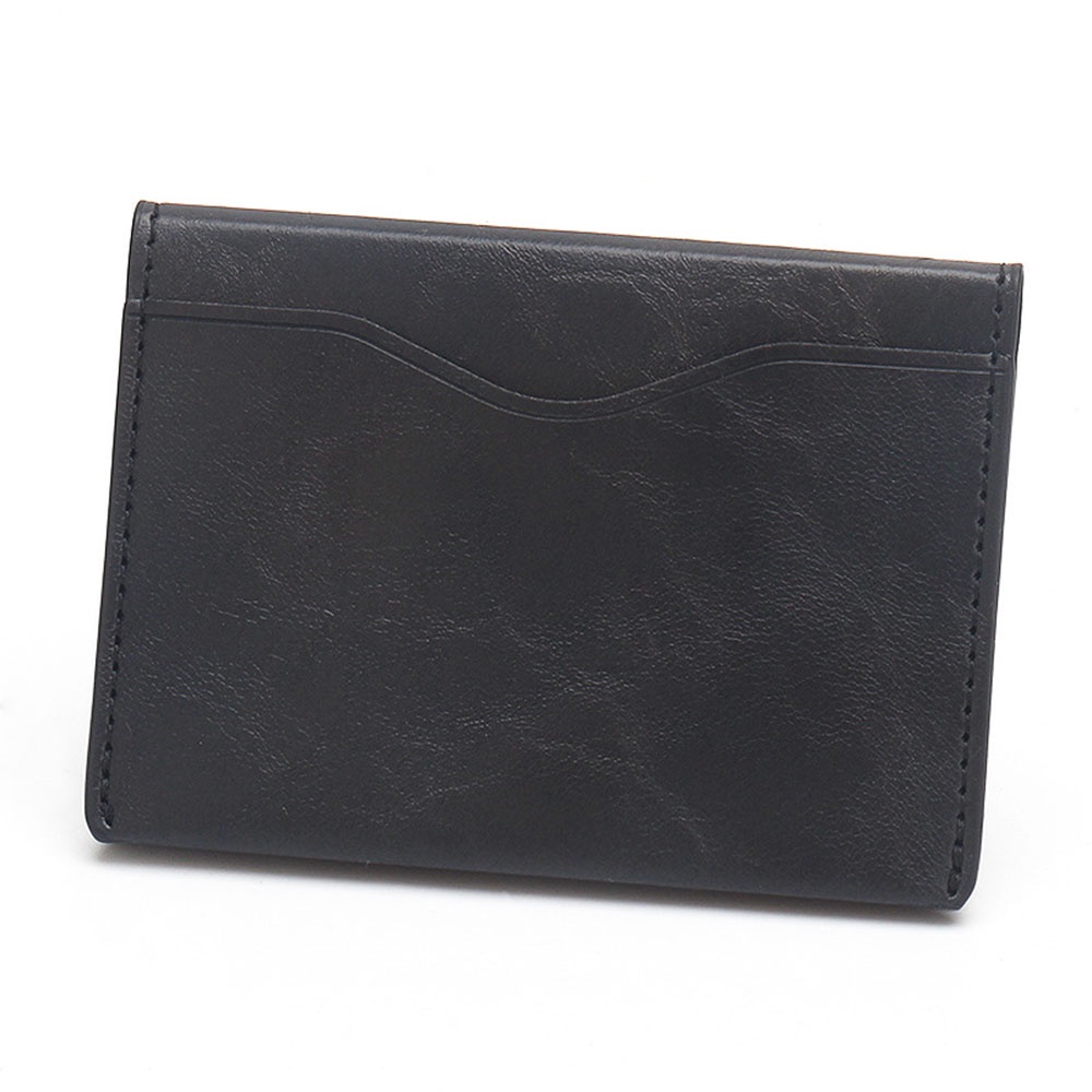 Bao Da Điện Thoại pu Siêu Mỏng Màu Trơn Đựng Thẻ id Giá Đỡ