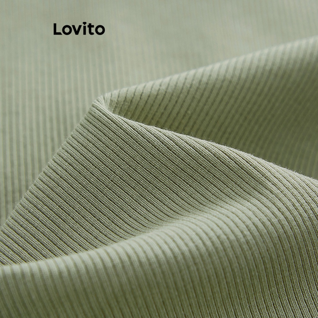 Áo khoác Lovito khóa kéo màu trơn thường ngày cho nữ LNE17161 (màu xanh lá)