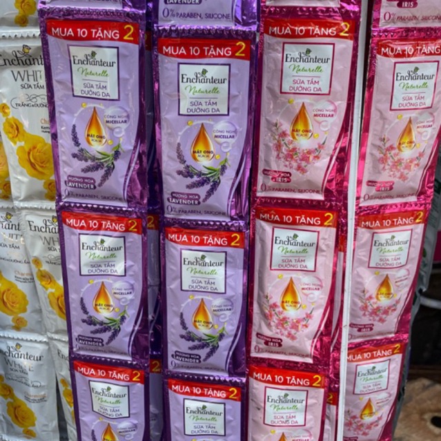 Dây Sữa Tắm Các Loại 10-16 gói Hàng Công Ty