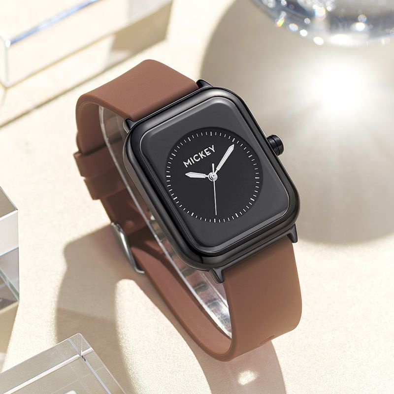 Disney / Đồng Hồ Đeo Tay Mặt Nhỏ Chống Thấm Nước Phát Sáng Thanh Lịch Thời Trang Dành Cho Nữ ins