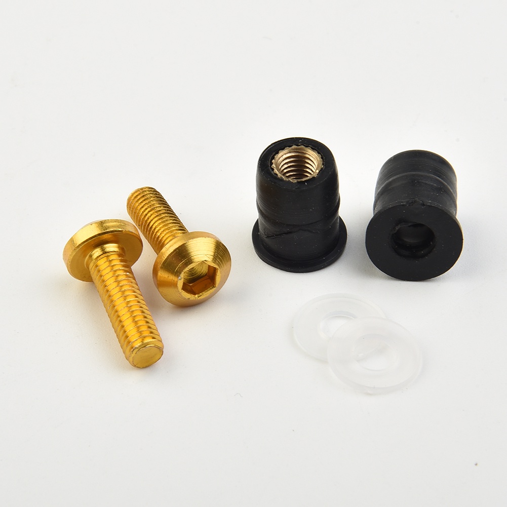 Đai Ốc Cao Su m5x15mm Cho Kính Chắn Gió Xe Máy